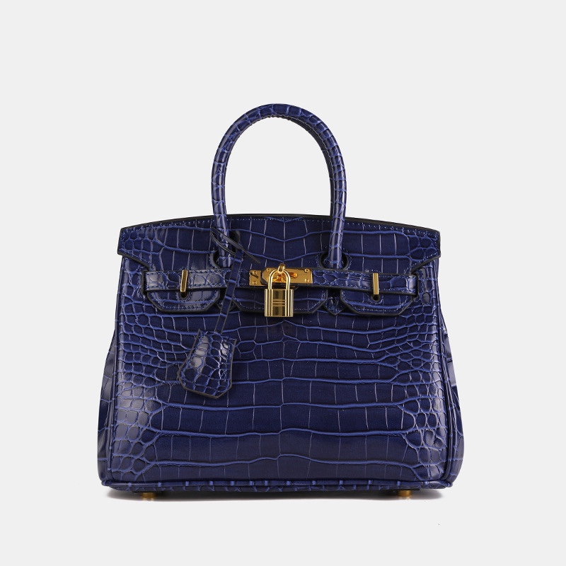 Classic fashion niche crocodile pattern single shoulder bag
