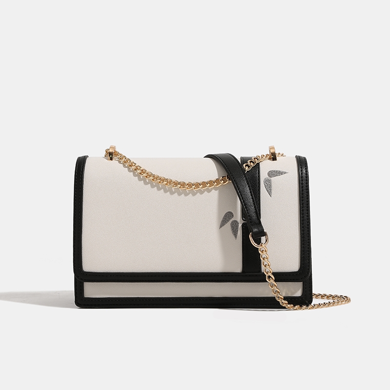 Chinese style panda pattern single shoulder bag