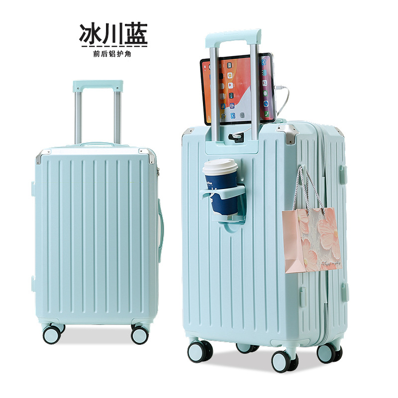 ABS swivel wheel pullman suitcase