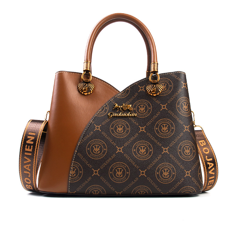 Vintage Women’s Bag with a Premium Feel, New Style Tote Bag for Women, Commuter-Friendly with Large Capacity, Fashionable Handbag, Mother Bag, Crossbody Bag.