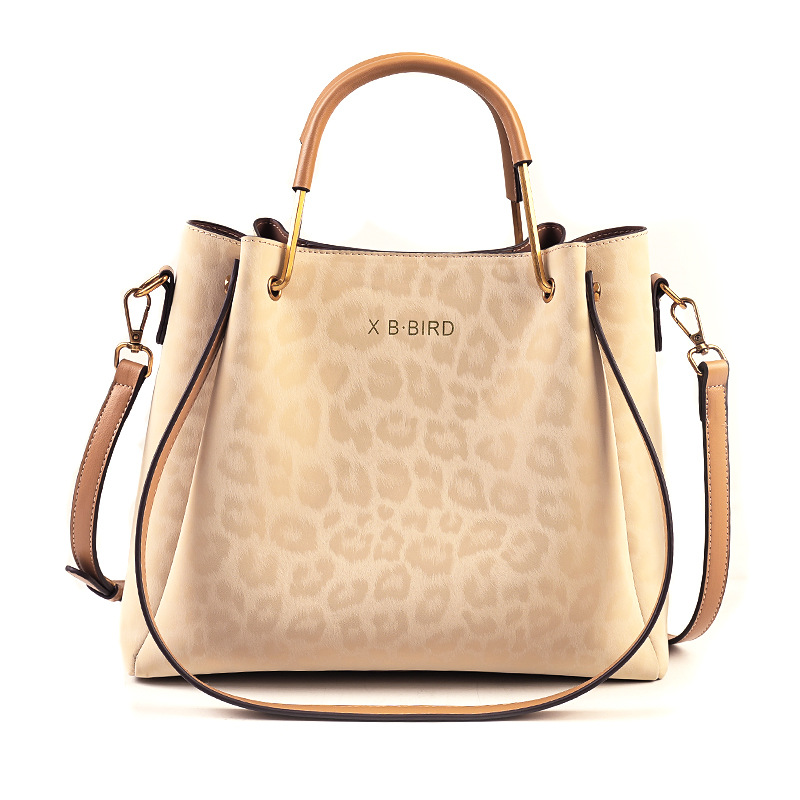 Bucket bag, women’s high-end sense, large capacity, simple soft leather, women’s handbag, versatile temperament, one shoulder tote bag