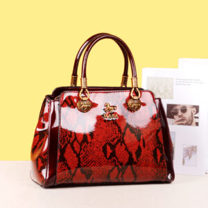 New women's handbag, atmospheric red, high-end feeling, bridal bag, large capacity single shoulder crossbody bag