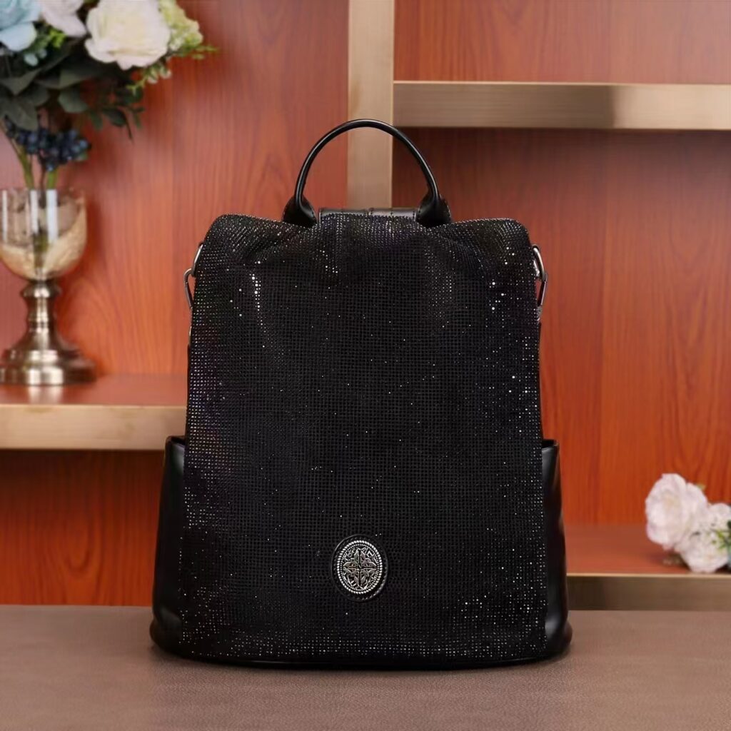 Black-luxury fashion women’s new handbag shoulder bag