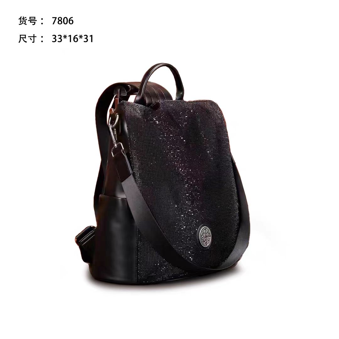 Black-luxury fashion women’s new handbag shoulder bag